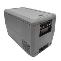 Whynter - 34 Quart Compact Portable Freezer Refrigerator with 12v DC Option - Gray - Alternate Views