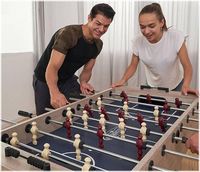 Barrington - 48” Brooks Foosball Standard Size Gaming Table, Durable & Stylish Mesh Leg Design wi... - Alternate Views