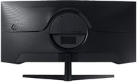 Samsung - 34” Odyssey G5 1000R Curved 1ms 165Hz QHD FreeSync Prem Gaming Monitor - Black - Alternate Views
