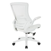 Office Star Products - Screen Back Manager's Chair - White - Alternate Views