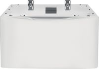 Electrolux - Washer/Dryer Pedestal with Storage Drawer - White - Alternate Views