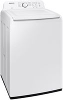 Samsung - 4.0 Cu. Ft. High-Efficiency Top Load Washer with ActiveWave Agitator - White - Alternate Views