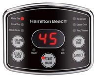 Hamilton Beach - 14-Cup Rice/Grain Cooker - Stainless Steel - Alternate Views