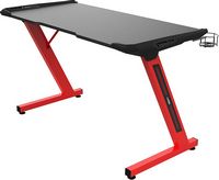 GAMDIAS - DAEDALUS E3 Computer Desk - Silver - Alternate Views