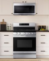 Samsung - 6.0 cu. ft. Freestanding Gas Range with WiFi, No-Preheat Air Fry & Convection - Stainle... - Alternate Views