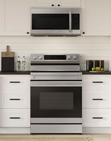 Samsung - 6.3 cu. ft. Freestanding Electric Range with WiFi, No-Preheat Air Fry & Convection - St... - Alternate Views
