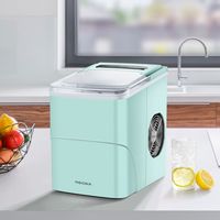 Insignia™ - Portable Ice Maker with Auto Shut-Off - Mint - Alternate Views