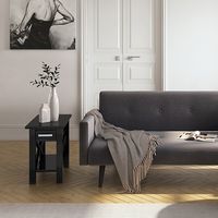 Simpli Home - Kitchener Narrow Side Table - Black - Alternate Views