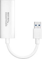 Best Buy essentials™ - USB to VGA Adapter - White - Alternate Views