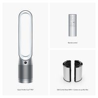 Dyson - Purifier Cool - TP07 - Smart Air Purifier and Fan - White/Silver - Alternate Views