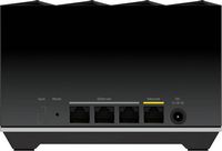 NETGEAR - Nighthawk AX3600 Tri-Band Mesh Wi-Fi System (3-pack) - Black - Alternate Views