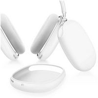 SaharaCase - Liquid Silicone Cover Case for Apple AirPods Max - White - Alternate Views