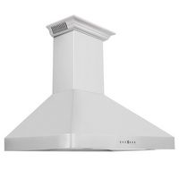 ZLINE - 36 inches - Externally Vented - Wall Range Hood - Stainless Steel - Alternate Views