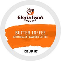 Gloria Jean's - Butter Toffee K-Cup Pods, 24 Count - Alternate Views