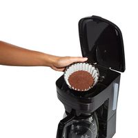 Hamilton Beach - 12 Cup Programmable Coffee Maker - BLACK - Alternate Views
