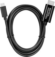 Best Buy essentials™ - 6' USB-C to HDMI Cable - Black - Alternate Views