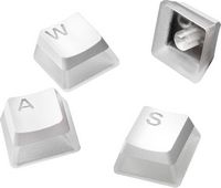 SteelSeries - PRISMCAPS – Universal Double Shot PBT Keycaps - White - Alternate Views
