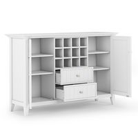 Bedford Sideboard Buffet and Wine Rack - Alternate Views