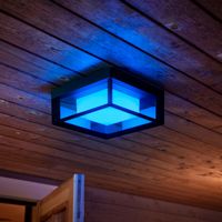 Philips - Hue Econic Outdoor Wall and Ceiling Light - White and Color Ambiance - Alternate Views