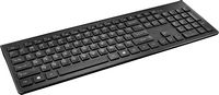 Best Buy essentials™ - Full-size Wireless Membrane Switch Keyboard - Black - Alternate Views