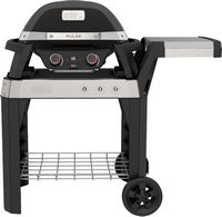Weber - Pulse 2000 Electric Outdoor Grill with Cart - Black - Alternate Views