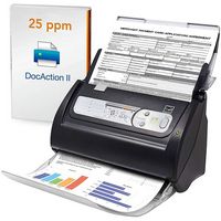 Plustek - High Speed ​​Document Scanner with Automatic Document Feeder - Black - Alternate Views