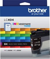 Brother - LC404BK INKvestment Tank Ink Cartridge - Black - Alternate Views