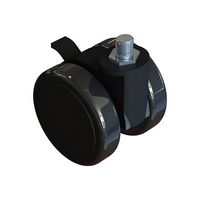 Next Level Racing - Lockable Castor Wheels - Black - Alternate Views