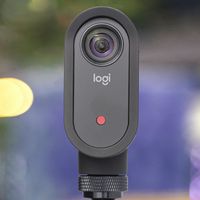 Logitech - Mevo Start Live Streaming HD Action Camera - Black - Alternate Views