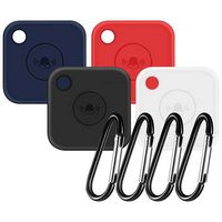 SaharaCase - Silicone Case for Tile Mate (4-Pack) - Black/Blue/Red/White - Alternate Views