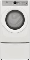 Electrolux - 8.0 Cu. Ft. Stackable Gas Dryer - White - Alternate Views