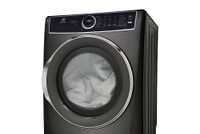 Electrolux - 8.0 Cu. Ft. Stackable Electric Dryer with Steam and LuxCare Dry System - Titanium - Alternate Views