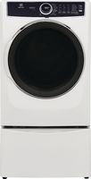 Electrolux - 8.0 Cu. Ft. Stackable Electric Dryer with Steam and Balanced Dry - White - Alternate Views