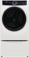 Electrolux - 4.5 Cu.Ft. Stackable Front Load Washer with Steam and SmartBoost Wash System - White - Alternate Views