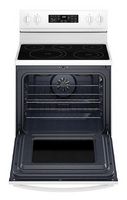 Whirlpool - 5.3 Cu. Ft. Freestanding Electric Convection Range with Air Fry - White - Alternate Views