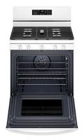 Whirlpool - 5.0 Cu. Ft. Gas Burner Range with Air Fry for Frozen Foods - White - Alternate Views