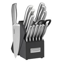 Cuisinart - 15-Piece Cutlery Set - Stainless Steel - Alternate Views