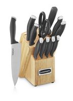 Cuisinart - ColorPro Collection 12-Piece Cutlery Set - Black - Alternate Views