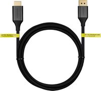 Insignia™ - 6' DisplayPort to HDMI Cable - Black - Alternate Views