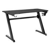 OSP Home Furnishings - Ghost Battlestation Gaming Desk - Black - Alternate Views