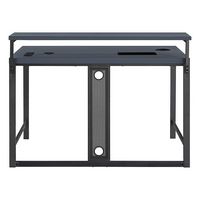 OSP Home Furnishings - Reload 48” Gaming Desk - Slate - Alternate Views