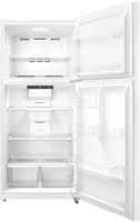 Insignia™ - 18 Cu. Ft. Top-Freezer Refrigerator with ENERGY STAR Certification - White - Alternate Views