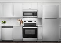 Insignia™ - 18 Cu. Ft. Top-Freezer Refrigerator with ENERGY STAR Certification - Stainless Steel - Alternate Views