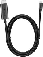 Insignia™ - 6' USB-C to HDMI Cable - Black - Alternate Views