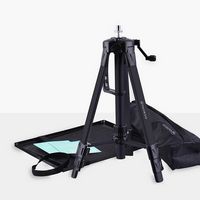 Vankyo - TP20 Aluminum Tripod Projector Stand - Black - Alternate Views