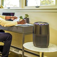 Instant - HEPA Air Purifier for Small Rooms Removes 99.9% of Dust, Smoke, & Pollen with Plasma Io... - Alternate Views