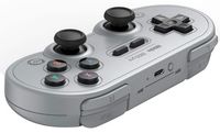 8BitDo - SN30 Pro Bluetooth Gamepad - Gray - Alternate Views