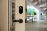 Nest x Yale - Smart Lock Wi-Fi Replacement Deadbolt with App/Keypad/Voice assistant Access - Blac... - Alternate Views