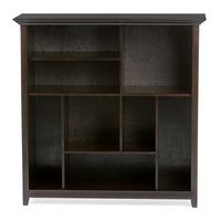 Simpli Home - Amherst Multi Cube Bookcase and Storage Unit - Hickory Brown - Alternate Views