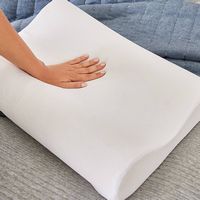 Sleep Innovations - Contour Memory Foam Queen Pillow - White - Alternate Views